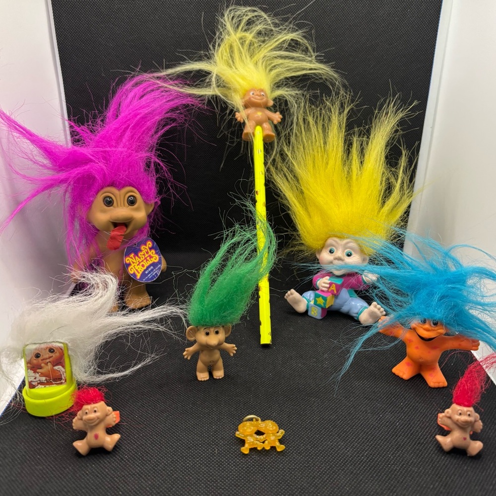 Vintage 1980s 1990s troll lot